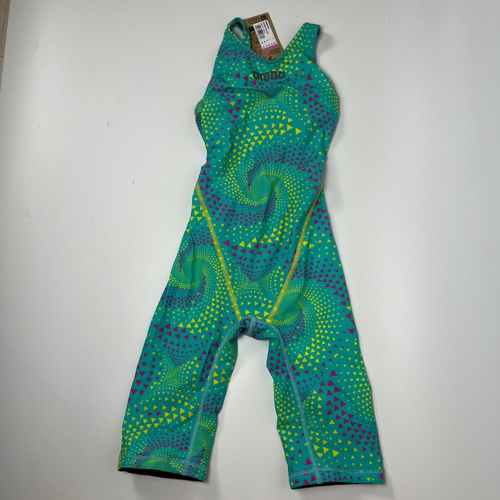Arena Powerskin ST Next LE Fireflow Seaglass Kneeskin Racing Swimsuit 22 - Picture 3 of 9